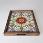 Aberto Design REF009 Bandeja de Madera Maciza 48x38x4 cm